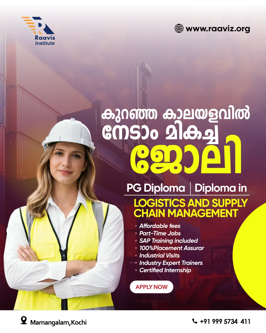 Top Logistics Institute in kochi